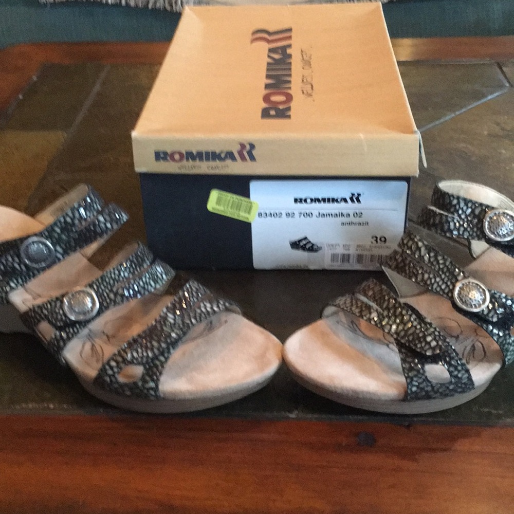 Romika Sandals size 39 (8.5) new - Picture 2 of 8
